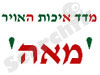 מדד איכות האוויר - `מאה`
