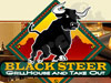 black steer