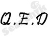 QED 