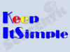 Keep it simple 