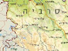 מפת סרביה