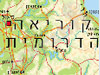 מפת קוריאה הדרומית 