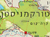 מפת טורקמניסטן