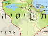מפת תוניסיה