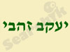 יעקב זהבי 