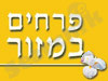 פרחים במזור